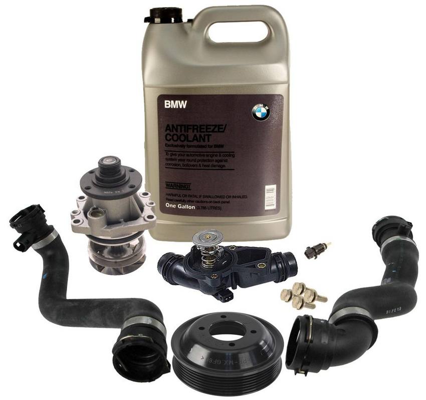 BMW Engine Water Pump and Thermostat Assembly Kit 82141467704 - eEuroparts Kit 3085073KIT